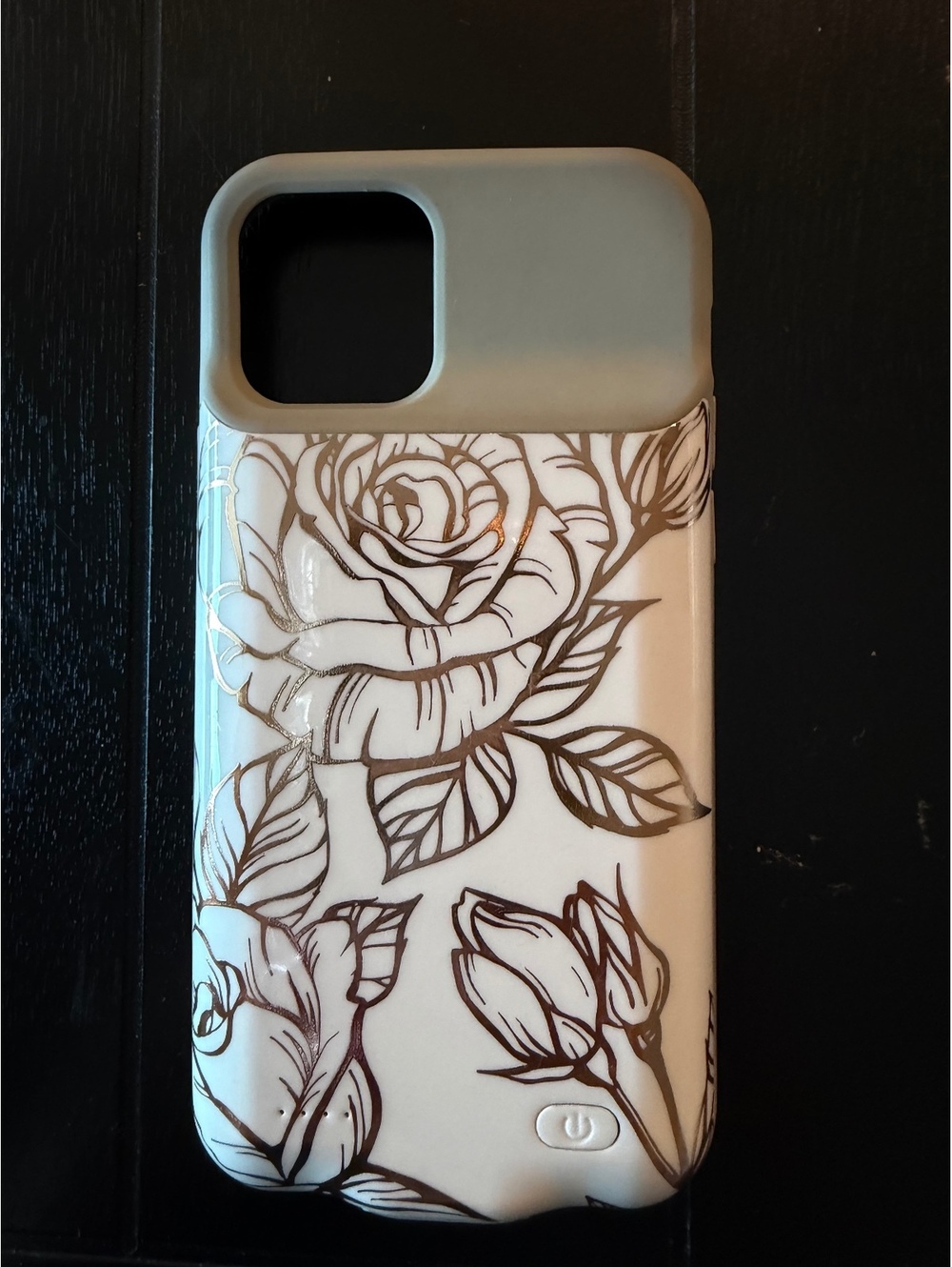 iPhone 12 Floral Battery Charging Phone Case